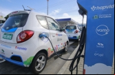 ￼CARROS elétricos faziam parte do Sistema Veículos Alternativos para Mobilidade (Vamo) 