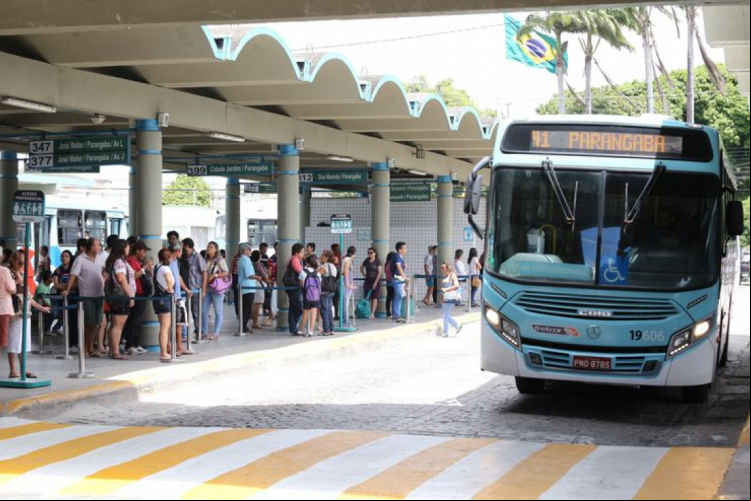 Terminal da Parangaba. Imagem meramente ilustrativa