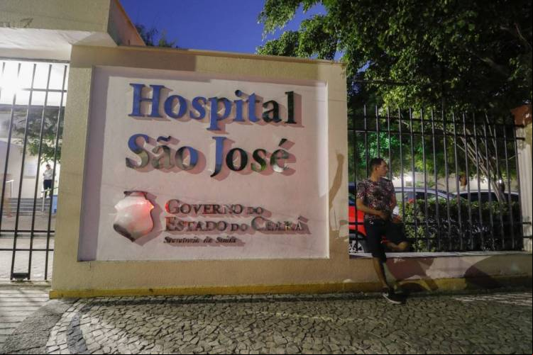 FORTALEZA, CE, BRASIL, 29-01-2020: Fachada do hospital São José no bairro Amadeu Furtado. (Foto: Beatriz Boblitz/ O POVO)