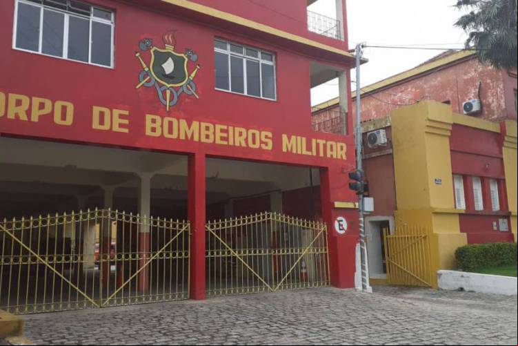 Quartel Central do Corpo de Bombeiros, no Jacarecanga