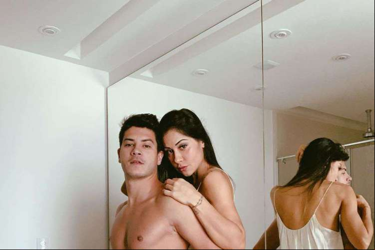 Arthur e Mayra se casaram em 2018