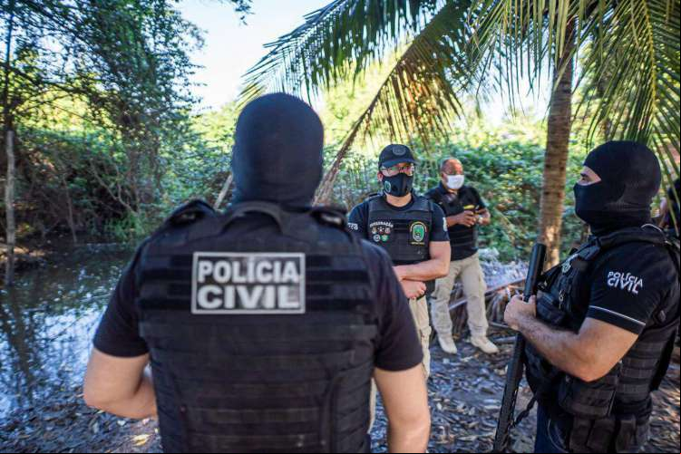 Imagens da operação realizada nesta terça-feira, 7 em Teresina