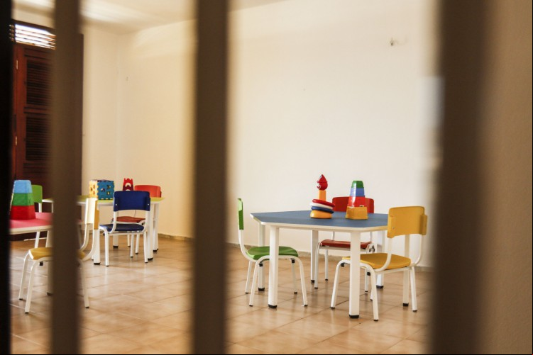 Sala de aula de
creches em Fortaleza