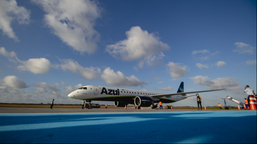 Azul Linhas Aéreas voltou a comercializar bilhetes para rota direta entre Juazeiro do Norte e Recife