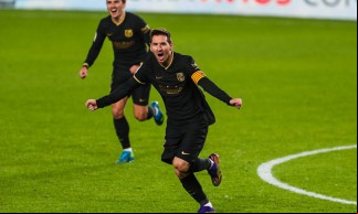 Barcelona venceu Granada por 4 a 0 com show de Messi