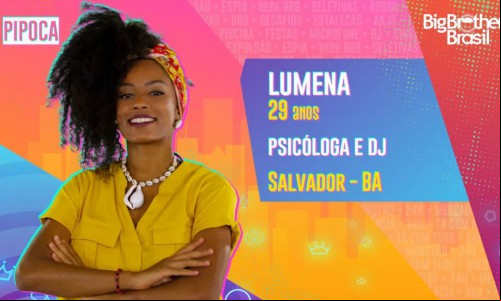 Lumena é psicóloga e DJ de Salvador