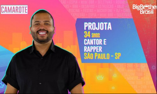 Rapper foi um dos últimos integrantes do Camarote a ser anunciado