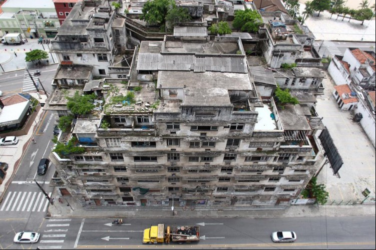 Edifício São Pedro data de 1950. É tombado desde 2015, mas processo a por revisão 