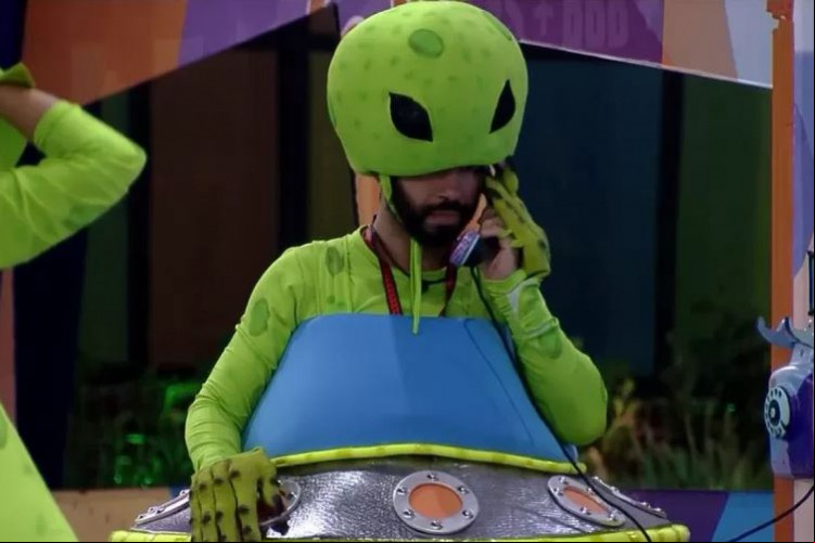 Esta é a segunda vez que Gilberto atende o Big Fone no BBB21