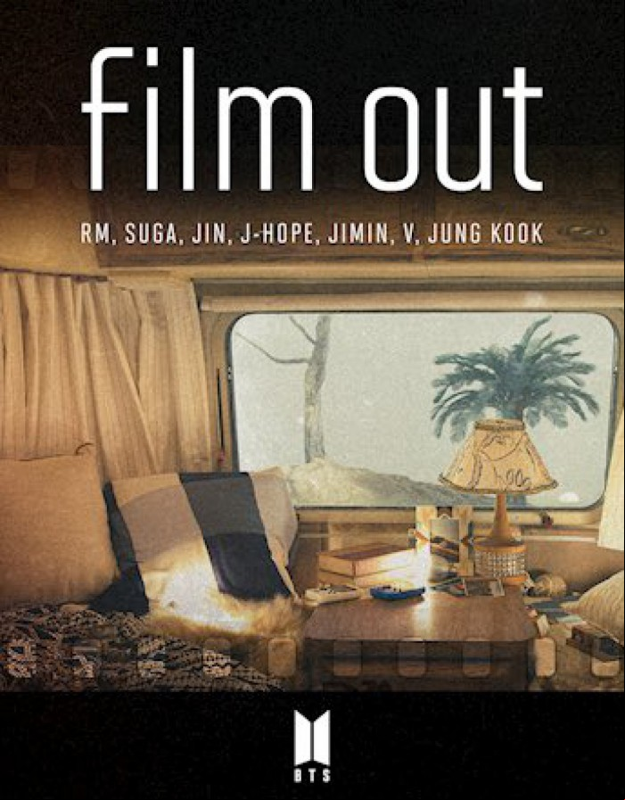 Capa do single 'Film Out', do BTS