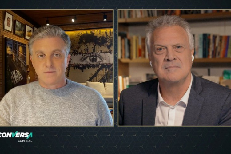 Huck foi entrevistado por Pedro Bial