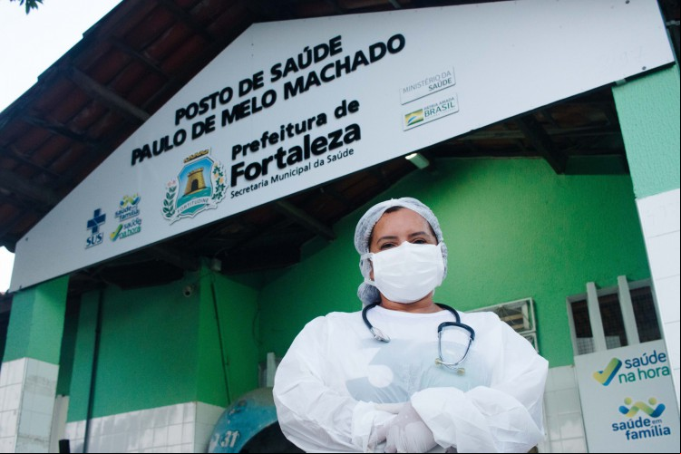 Orlanda Soares de Castro é enfermeira