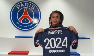 Ethan Mbappé, irmão mais novo de Kylian Mbappé, assinou contrato com o PSG