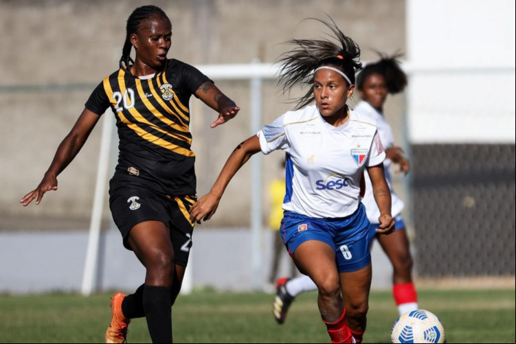 Fortaleza e Cresspom-DF fizeram jogo disputado no Distrito Federal, mas ficaram no 0 a 0.