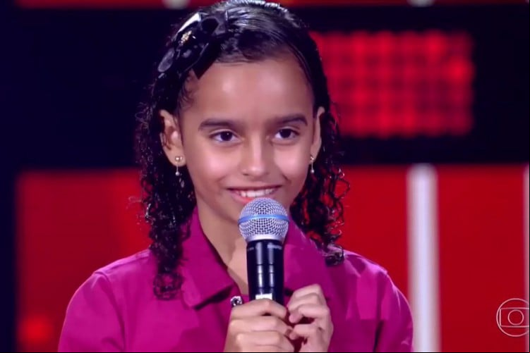 Sofia Cardoso foi um dos nove talentos aprovados na edição de domingo The Voice Kids
