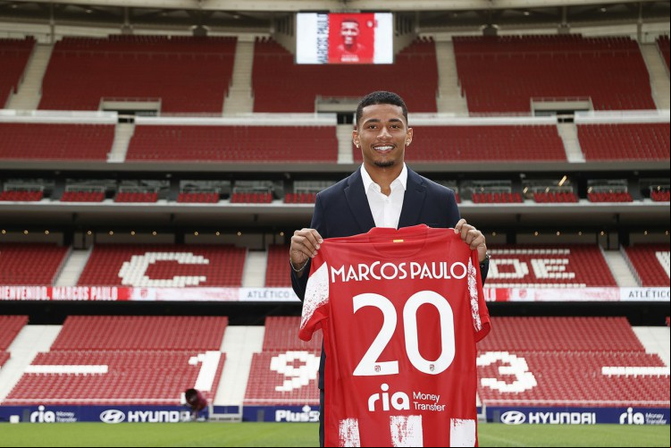 Marcos Paulo, ex-Fluminense, foi anunciado pelo Atlético de Madrid