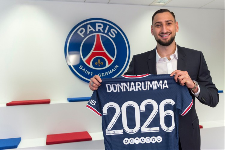 Goleiro italiano Donnarumma reforça o PSG até 2026