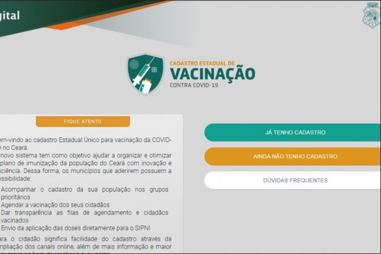 A Sesa atualizou o sistema do Saúde Digital para permitir a edição do cadastro.