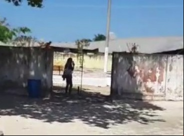 Quadra poliesportiva desabou nesta terça, 24 