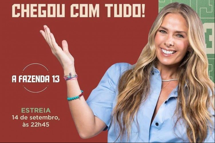 A apresentadora Adriane Galisteu afirmou hoje, 8, não saber quem irá entrar na A Fazenda 13; participantes serão revelados na TV Record nesta quinta, 9