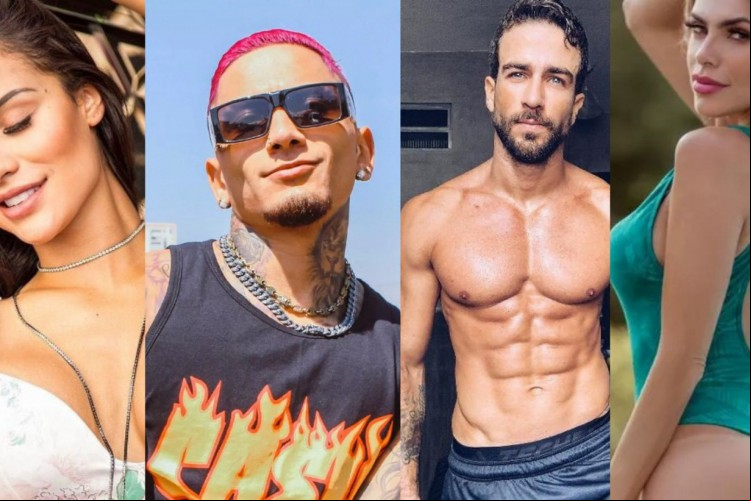 Aline Mineiro, Erasmo Viana, Dynho Alves e Erika Schneider se juntam aos peões confirmados anteriormente em A Fazenda 2021. Reality começa hoje, 14 de setembro (14/09)