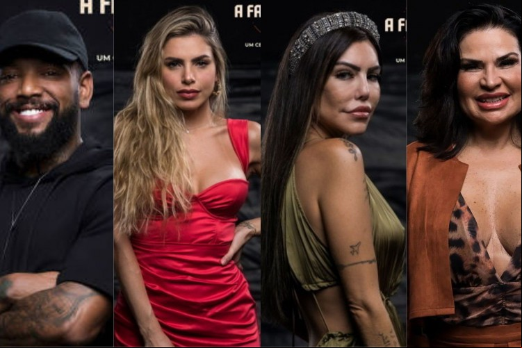 Nego do Borel, Erika, Liziane e Solange estão na primeira roça de