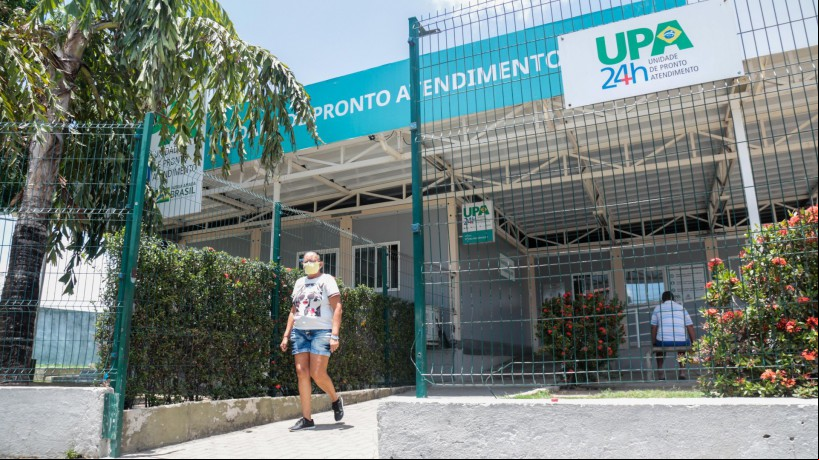 Imagem de apoio ilustrativo. Movimentação na UPA Itaperi, em Fortaleza