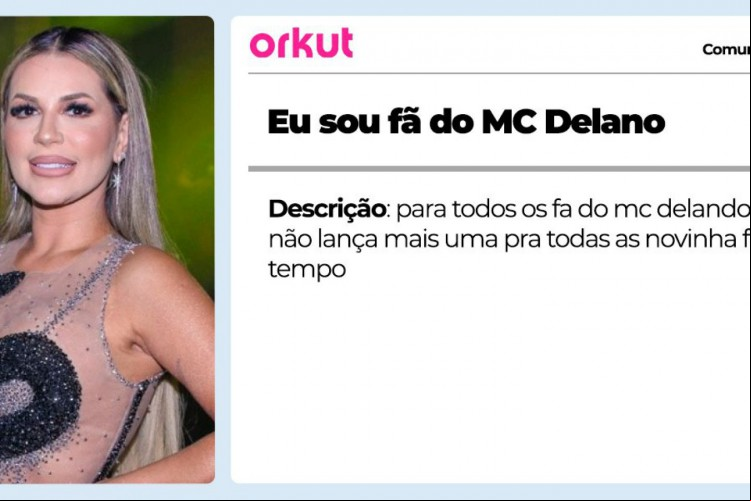 MC Deolane teve o nome trocado em uma das comunidades desse Orkut criado no Twitter