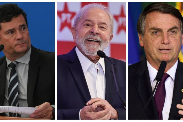 Sergio Moro, Lula e Bolsonaro