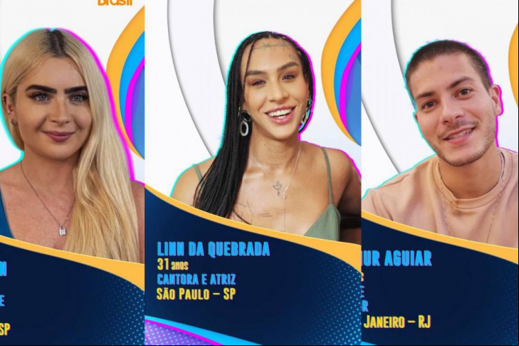 BBB 22: Jade, Arthur e Linn testaram positivo para a Covid-19 e não participaram da estreia do reality da TV Globo, que aconteceu nesta segunda-feira, 17;