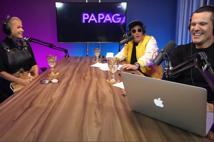 Xuxa participou de episódio de podcast de Sérgio Mallandro e Renato Rabelo