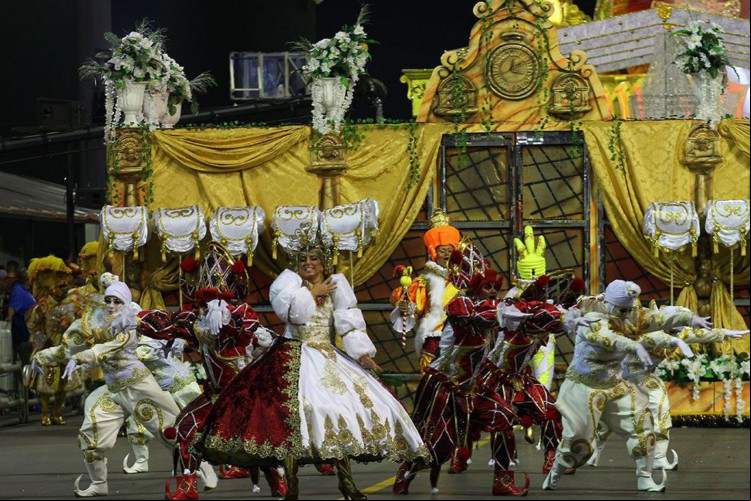 São Paulo - Desfile da Escola de Samba Tom Maior durante o primeiro dia do carnaval paulista (Divulgação/LigaSP)