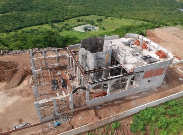 Obras do monumento de Santo Antônio, em Caridade, avançam 25% 