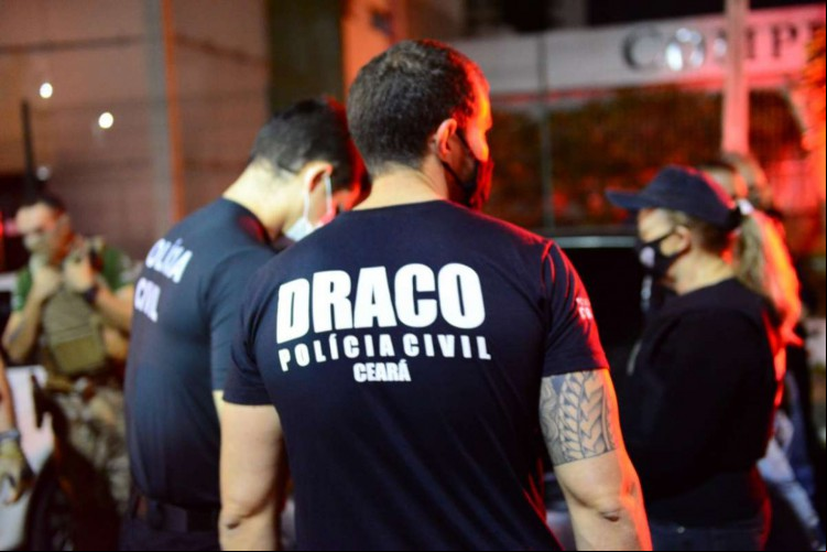 Equipes da Delegacia de Repressão às Ações Criminosas Organizadas (Draco) cumpriram o mandado de prisão