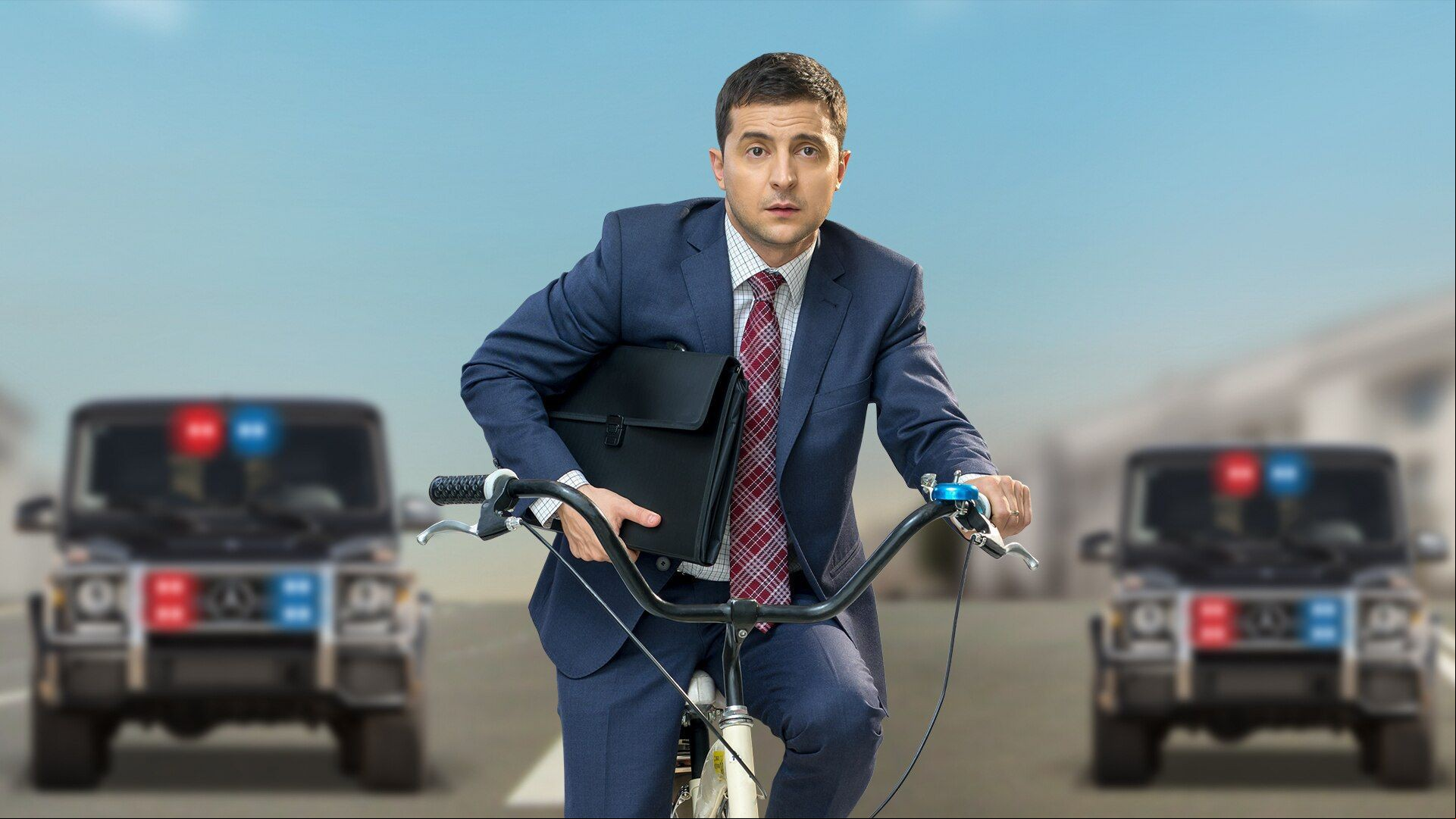 Volodymyr Zelensky interpreta Vasily Petrovych Goloborodko em