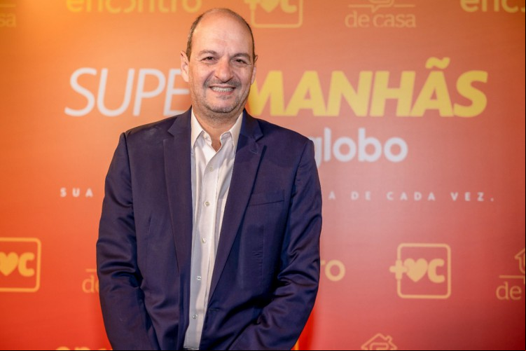 Mariano Boni, diretor de variedades da Globo, esteve na coletiva de imprensa sobre a renovação da grade das manhãs da emissora realizada em São Paulo em 27 de junho