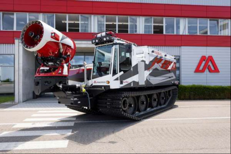 Governo do Ceará é o primeiro do mundo a receber o novo equipamento da empresa alemã Magirus chamado Firebull Aircore