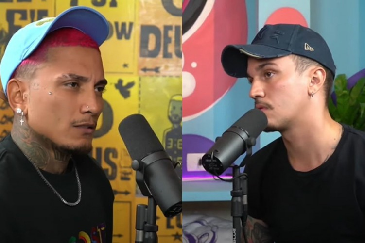 Dynho Alves e Christian Figueiredo se desentendem no programa