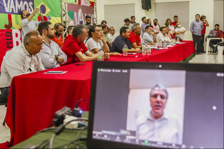 O PT realizou encontro de tática eleitoral nesta quarta-feira, 27