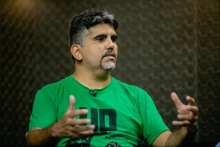 SERLEY LEAL é candidato da UP ao Governo do Estado