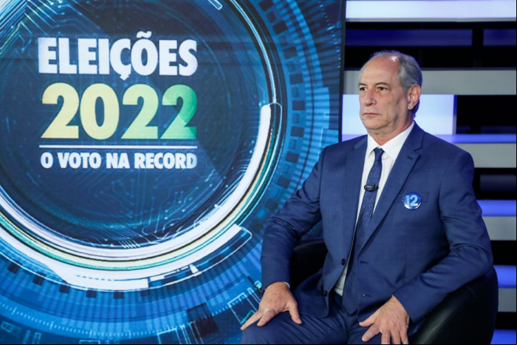 Ciro Gomes participou de sabatina no Jornal da Record