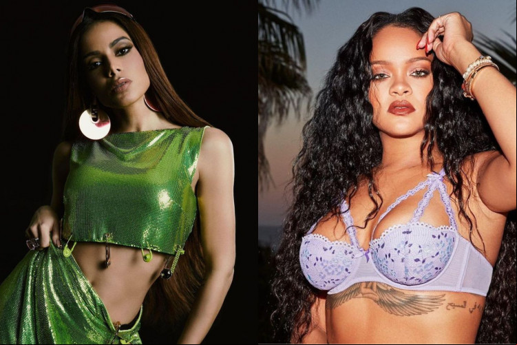 Anitta participa de desfile da marca de lingerie de Rihanna
