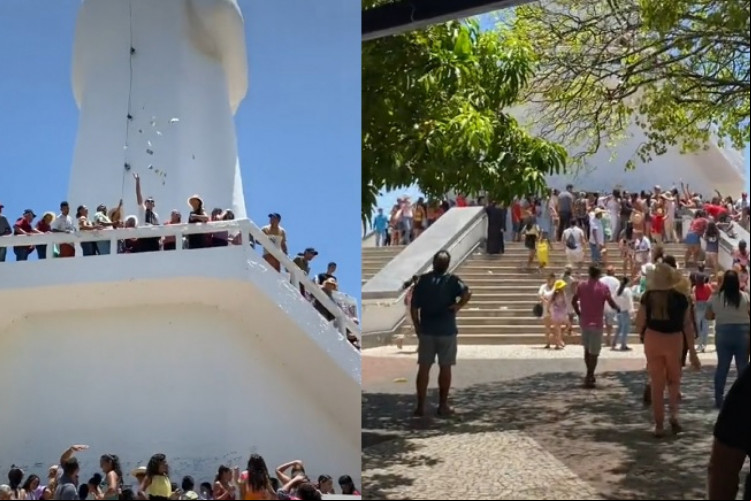 O vídeo que registra o momento já soma mais de 700 mil visualizações