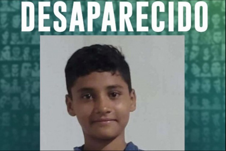 O garoto segue desaparecido desde o domingo, 13, no Barroso