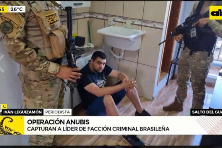 CEARENSE foi preso no Paraguai
na quinta-feira ada