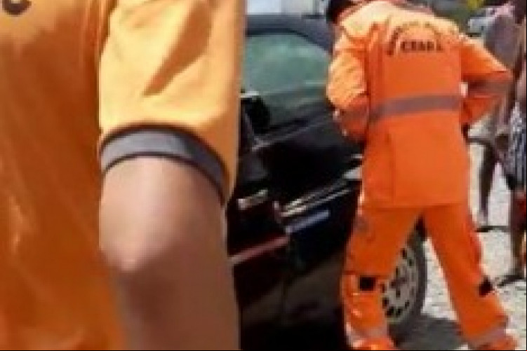 Vítima ficou presa às ferragens após se envolver em um acidente na BR-020, em Canindé