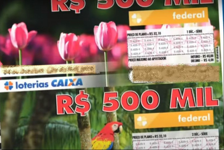 Loteria Federal 5967: resultado de hoje, quarta-feira, 21 de maio de 2025 (21/05/25); prêmio de mais de R$ 500 mil