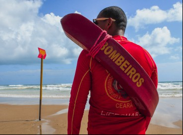Foto de apoio ilustrativo. Bombeiros reforçam cuidados para prevenção de afogamentos 