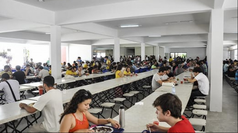 Refeitórios da UFC podem ser usados por estudantes a partir de segunda-feira