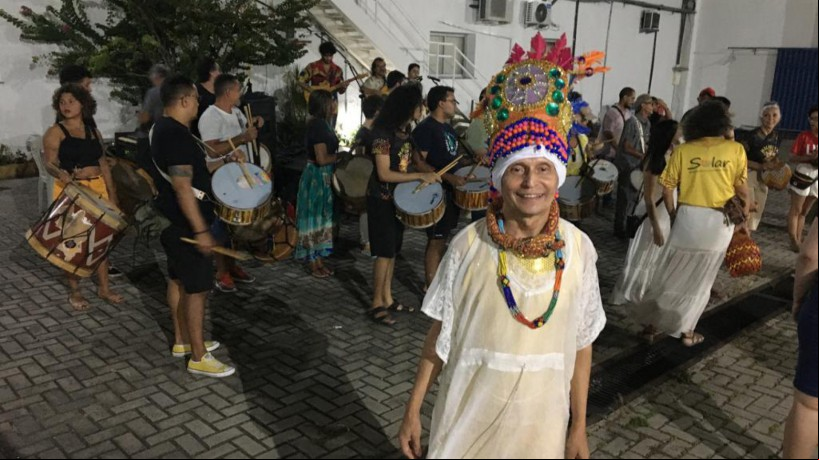 Primeiro ensaio aberto do grupo Maracatu Solar em 2023